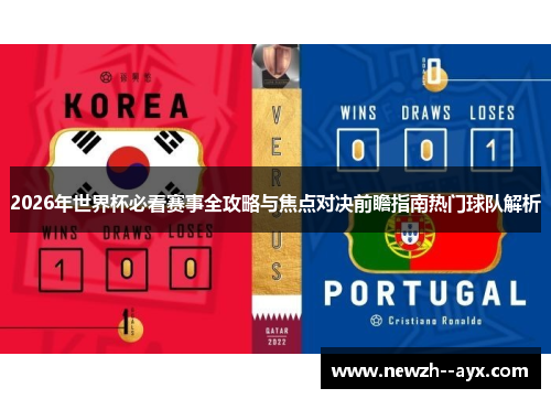 2026年世界杯必看赛事全攻略与焦点对决前瞻指南热门球队解析 2026年世界杯必看赛事全攻略与焦点对决前瞻指南热门球队解析