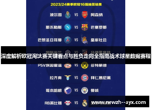 深度解析欧冠淘汰赛关键看点与胜负走向全指南战术球星数据赛程 深度解析欧冠淘汰赛关键看点与胜负走向全指南战术球星数据赛程